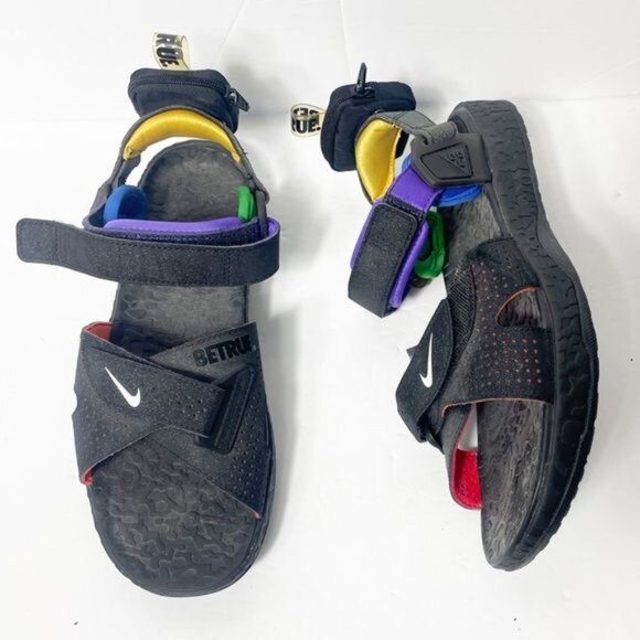 Nike ACG Air Deschutz "Be True" Sandals CU9189 900 Mens Size 8 Multicolor Straps - Picture 6 of 11